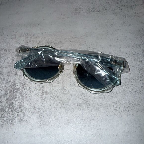 Kate Spade Karrie Sunglasses Blue/Gray Azure Silver 52mm NWT - Picture 8 of 9